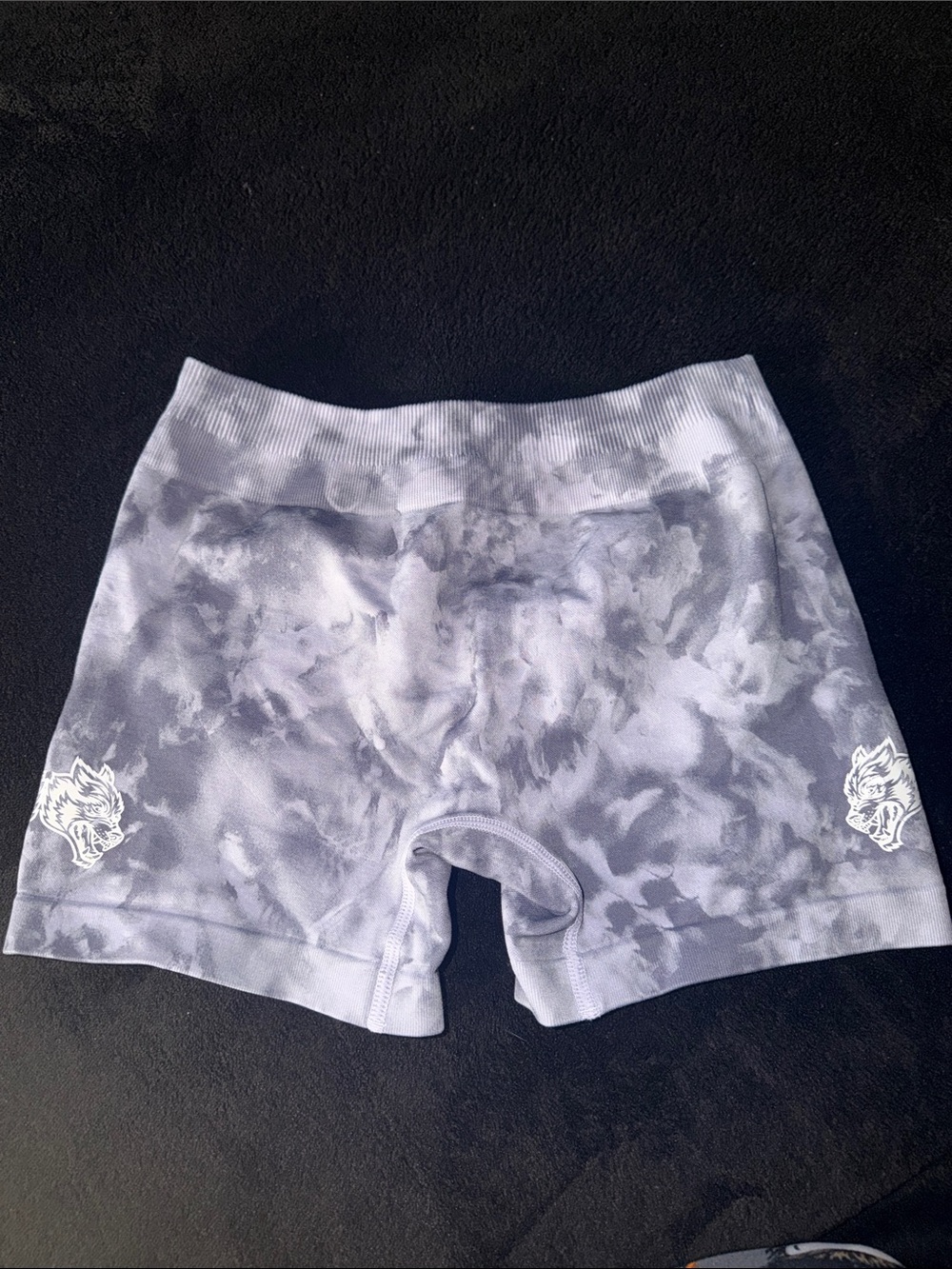 Darc sport Women’s Tie-Dye Active Shorts - Light Gray